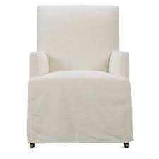 Slipcovered Dining Arm Chair