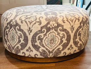 Large Round Ottoman