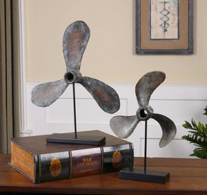 PROPELLERS SCULPTURE, S/2